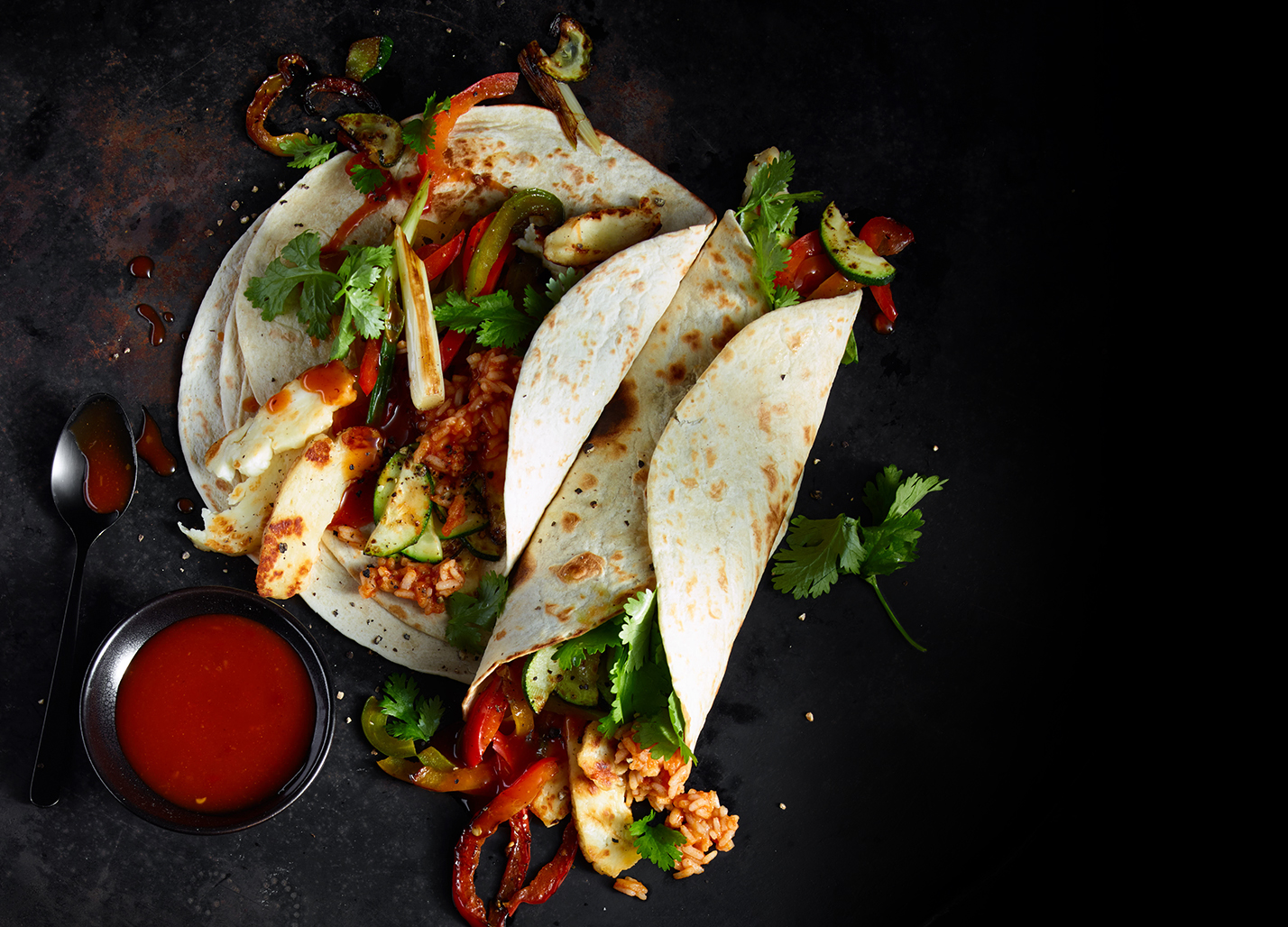 Halloumi Burrito Fusion