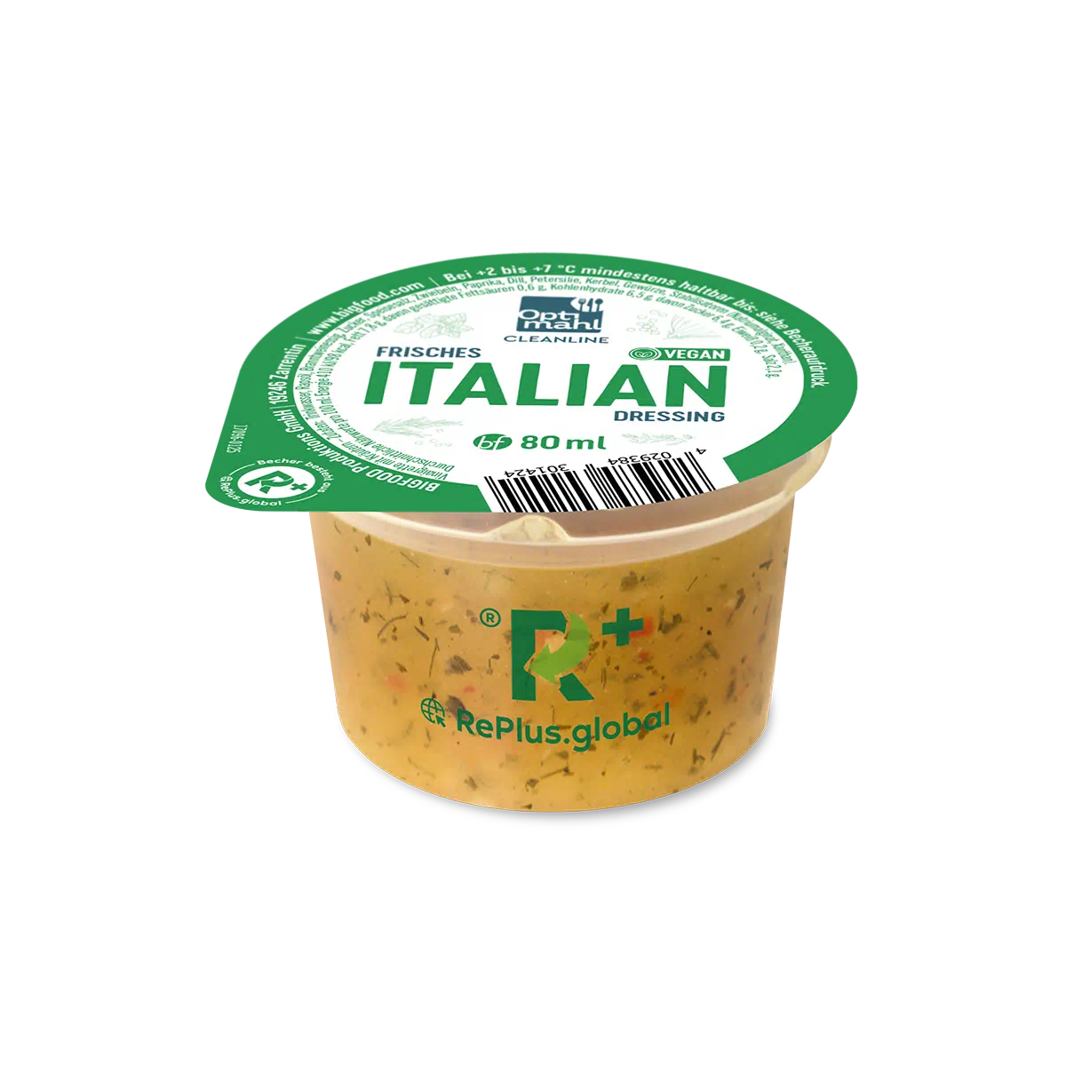 Italian Dressing von Optimahl Cleanline im 80-g-Becher