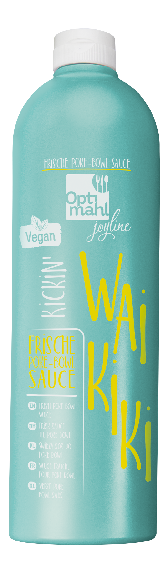Kickin Waikiki - Poke Bowl Sauce von Optimahl Joyline in der 1-Liter-Flasche
