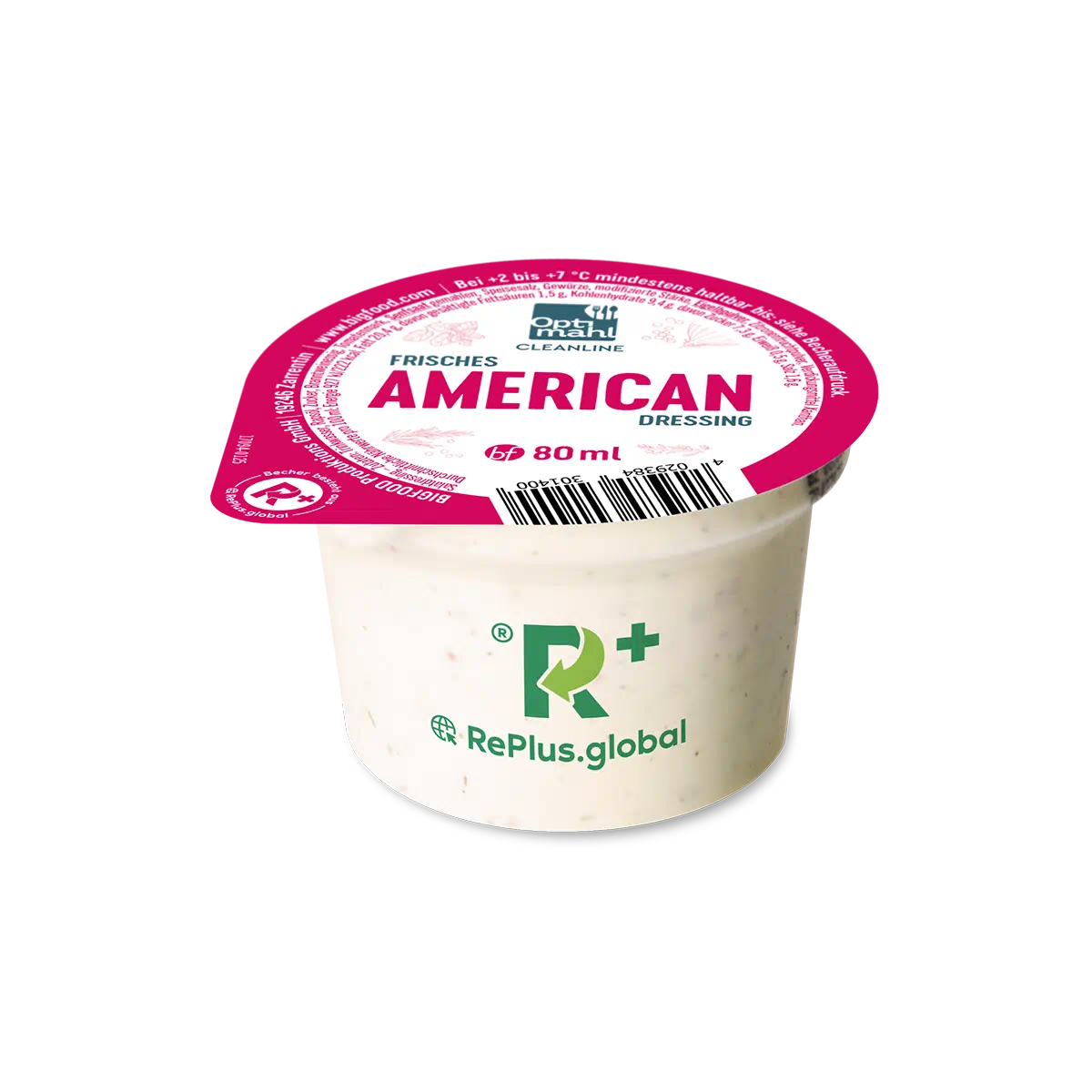 American Dressing von Optimahl Cleanline im 80-g-Becher