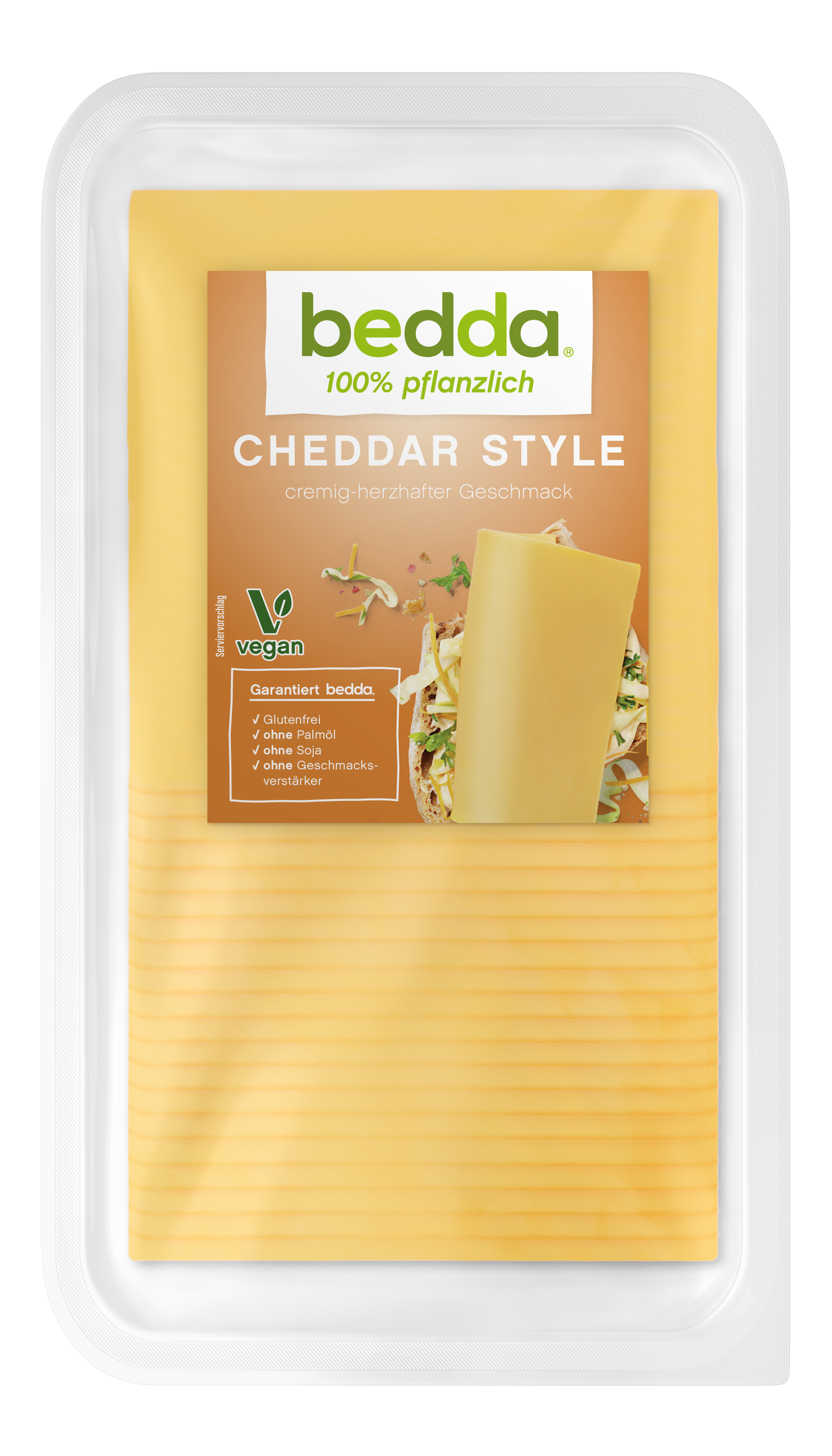 bedda Scheiben Cheddar Style von Tasty Ideas, 500 g