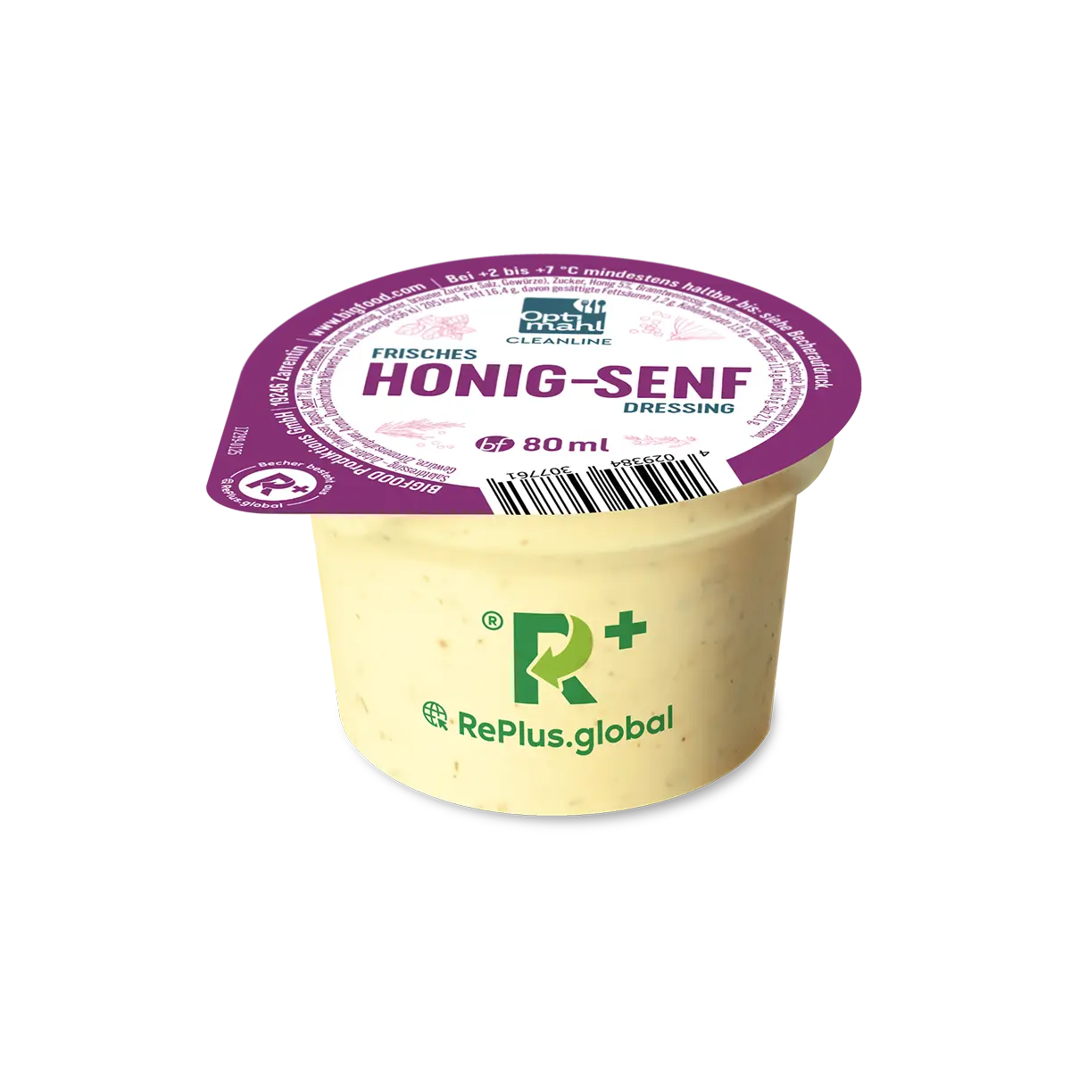 Honig Senf Dressing von Optimahl Cleanline im 80-g-Becher