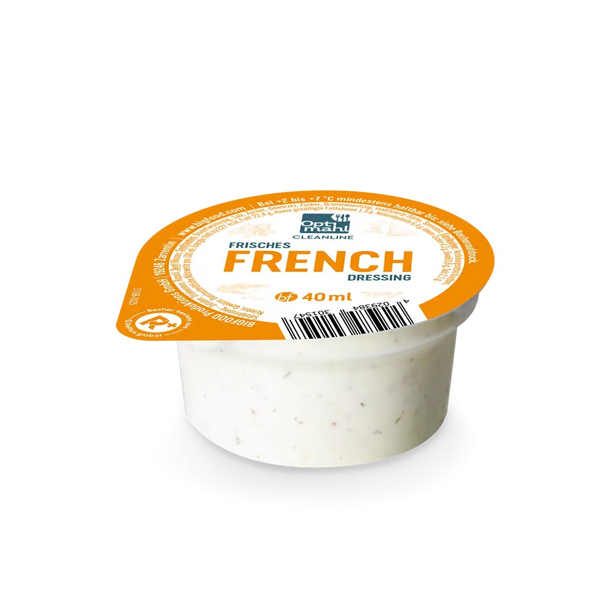 French Dressing von Tasty Ideas im 10-x-40-ml-Becherformat