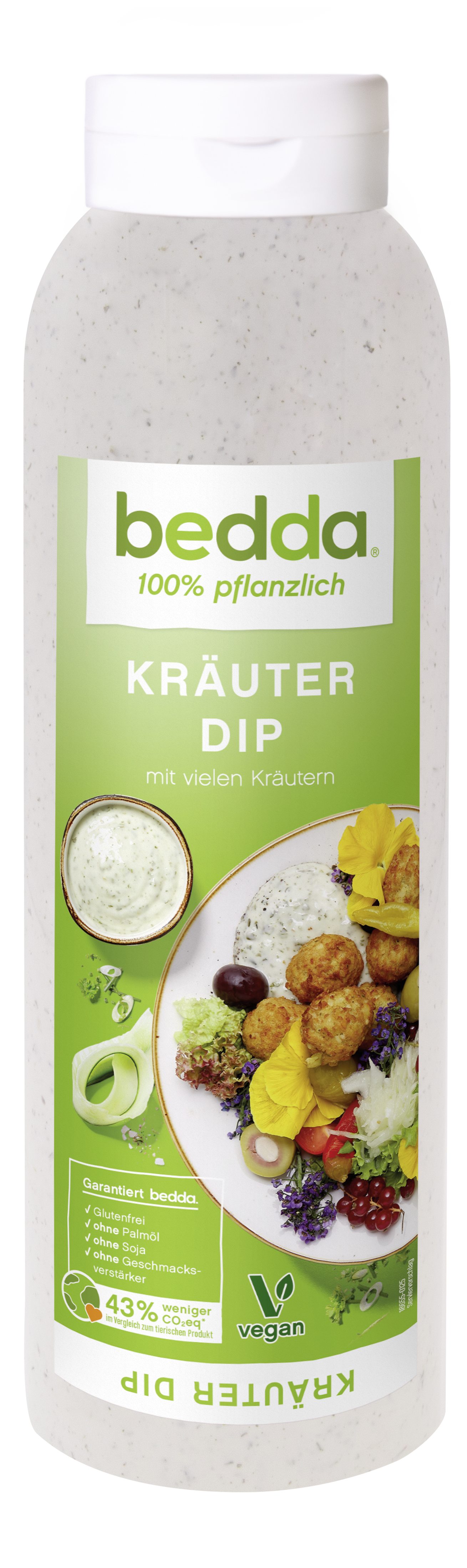 bedda veganer Kräuterdip, 1 kg
