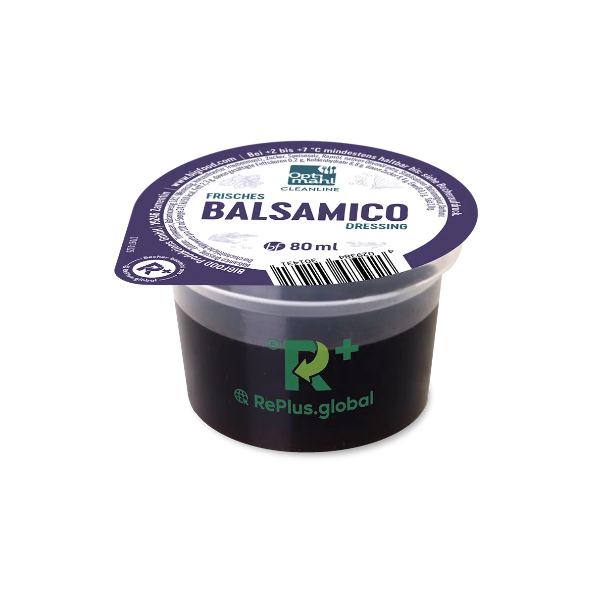 Balsamico Dressing von Optimahl Cleanline im 80-g-Becher