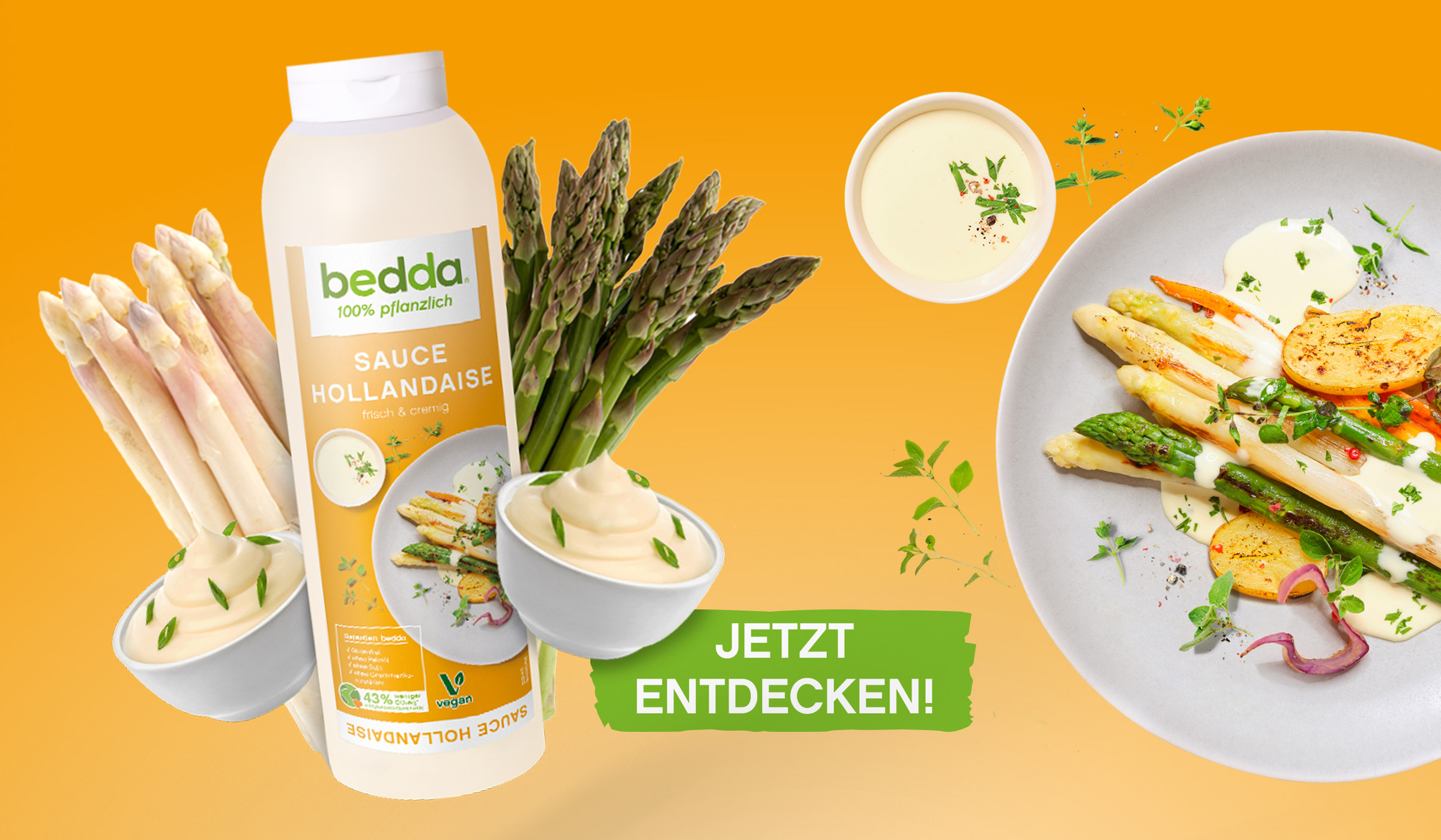 Spargelzeit ist Hollandaise-Zeit!