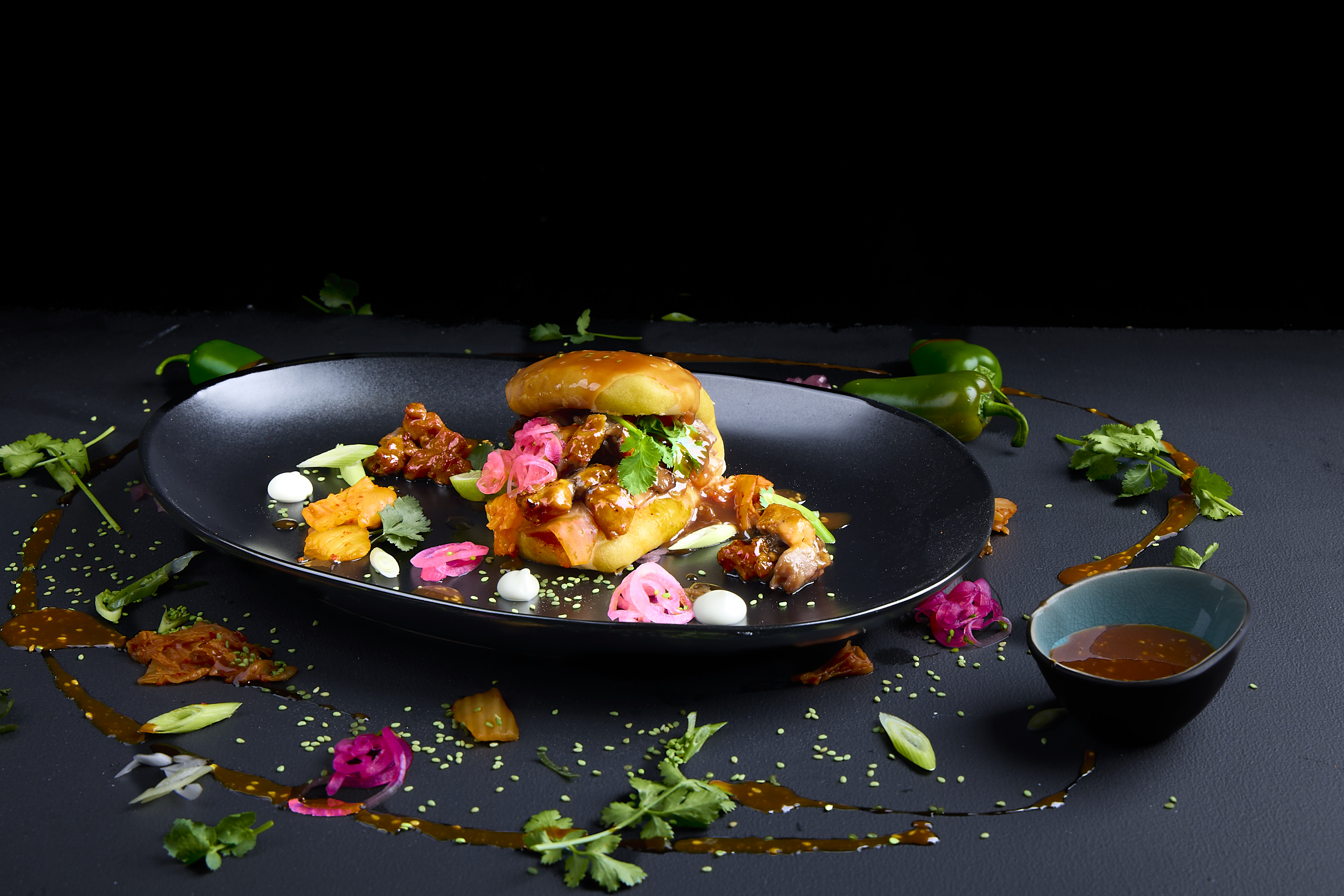 Korean Fusion Bao Buns