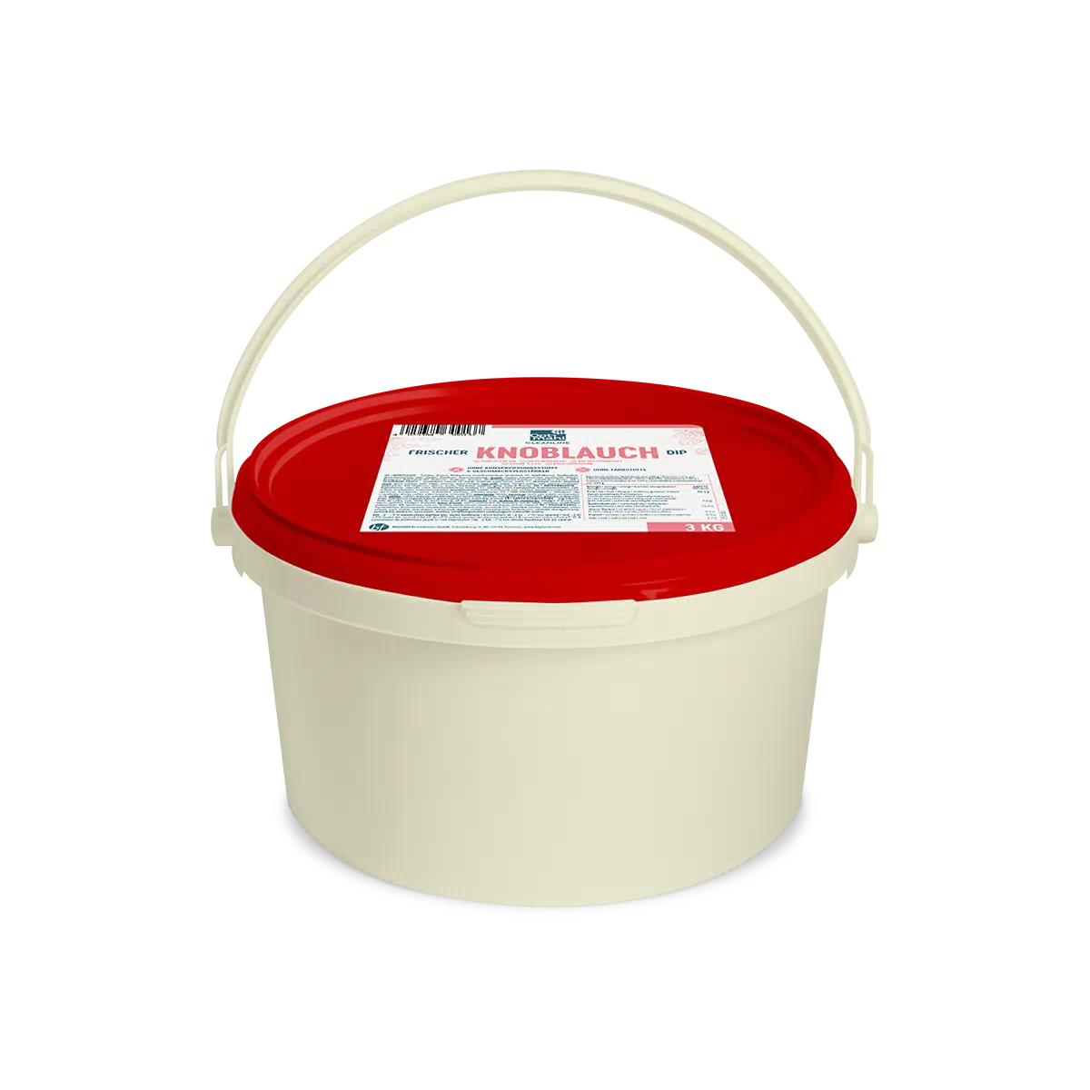Knoblauchdip von Optimahl Cleanline im 3-Liter-Eimer