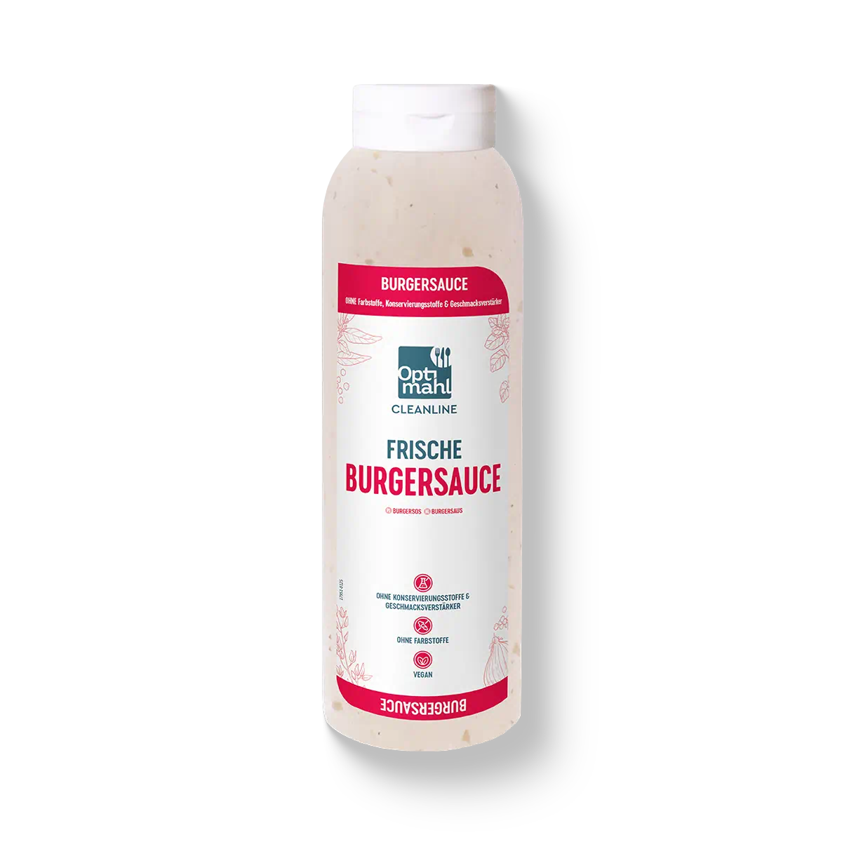 Burgersauce von Optimahl Cleanline in der 1-Liter-Flasche