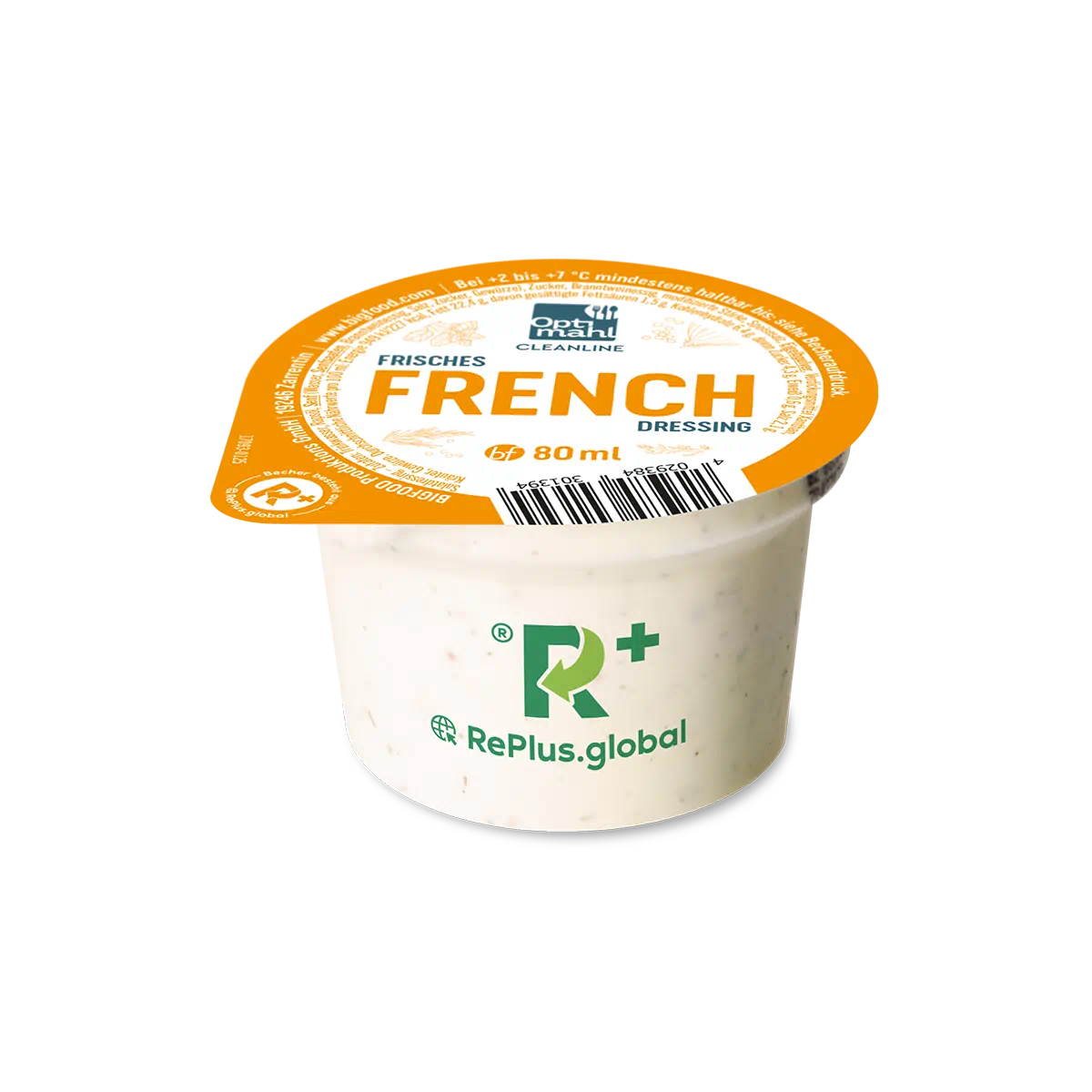 French Dressing von Optimahl Cleanline im 80-g-Becher